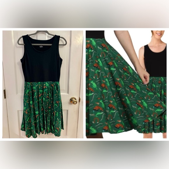 Svaha Lizards Rita Dress, size small, VGUC - Picture 4 of 4